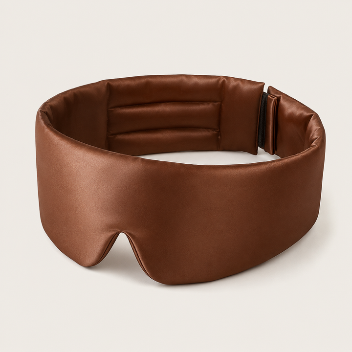 Mulberry Silk Sleep Mask | Contoured, Adjustable Strap