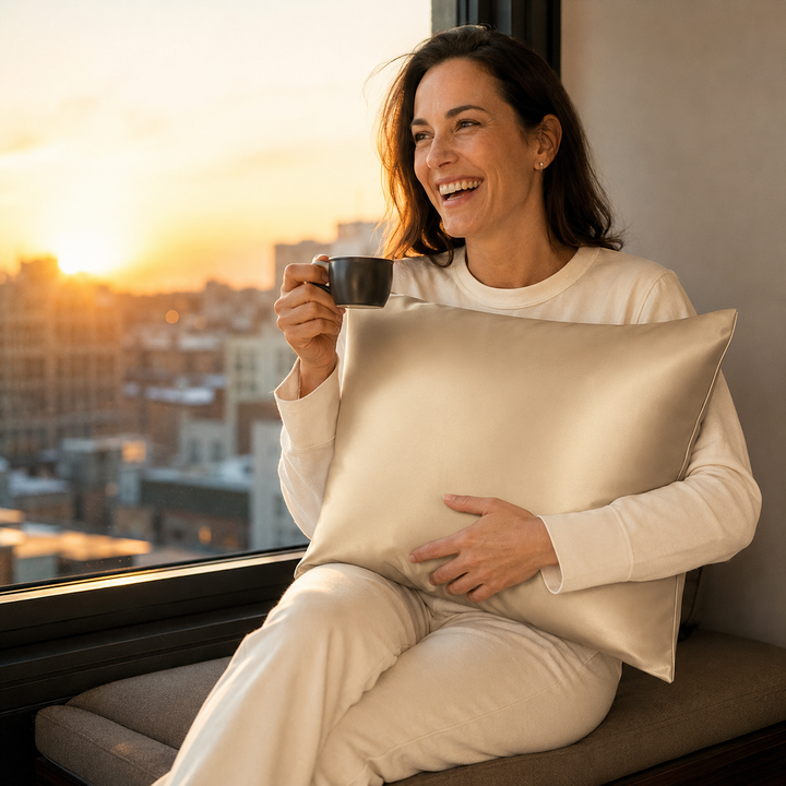 Mulberry Silk Pillowcase | 22 Momme, for Hair &amp; Skin