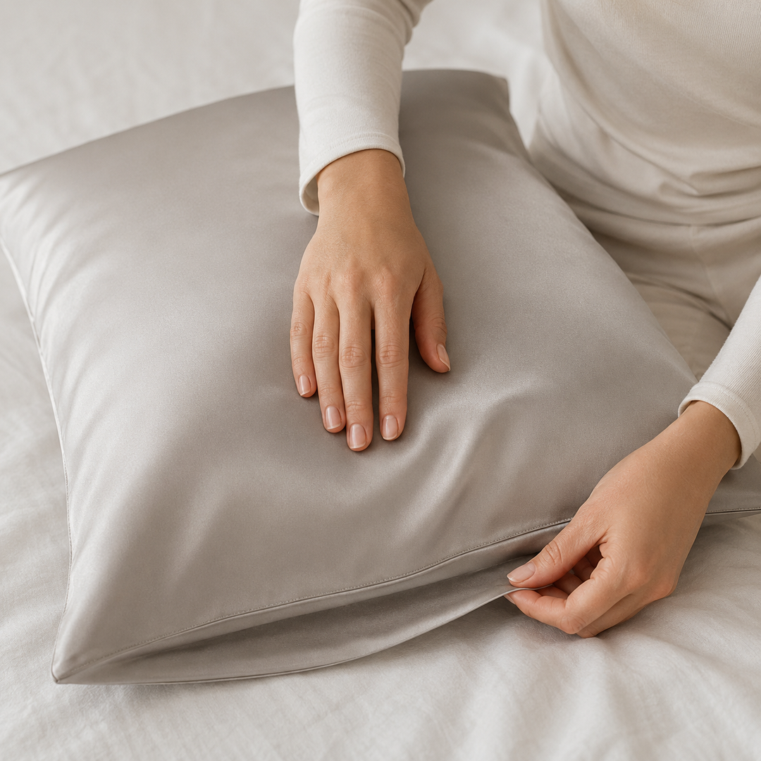Mulberry Silk Pillowcase | 22 Momme, for Hair &amp; Skin