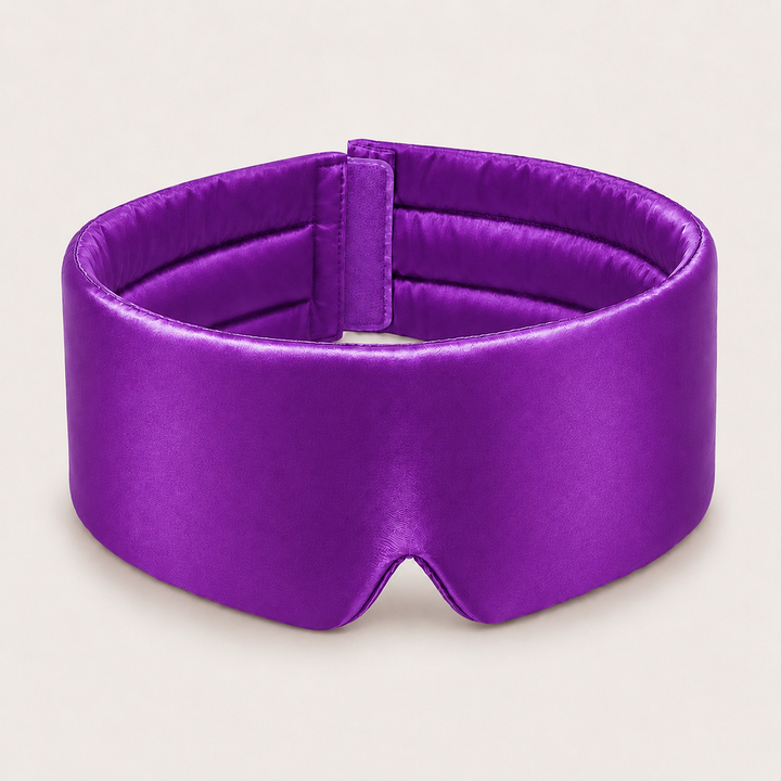 Mulberry Silk Sleep Mask | Contoured, Adjustable Strap