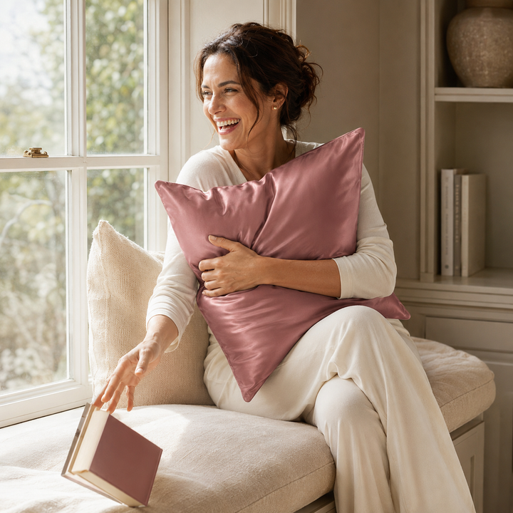 Mulberry Silk Pillowcase | 22 Momme, for Hair &amp; Skin