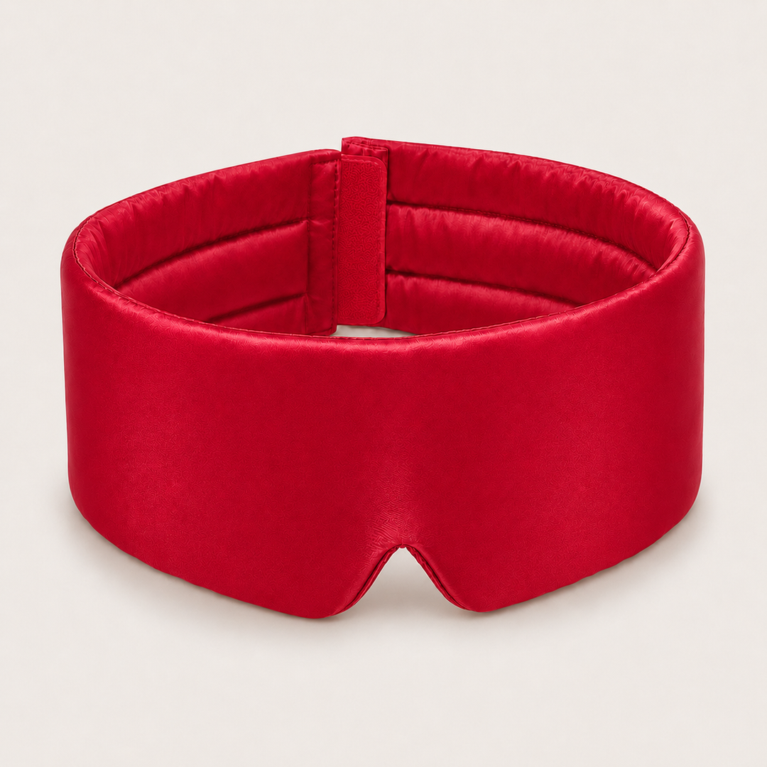 Mulberry Silk Sleep Mask | Contoured, Adjustable Strap