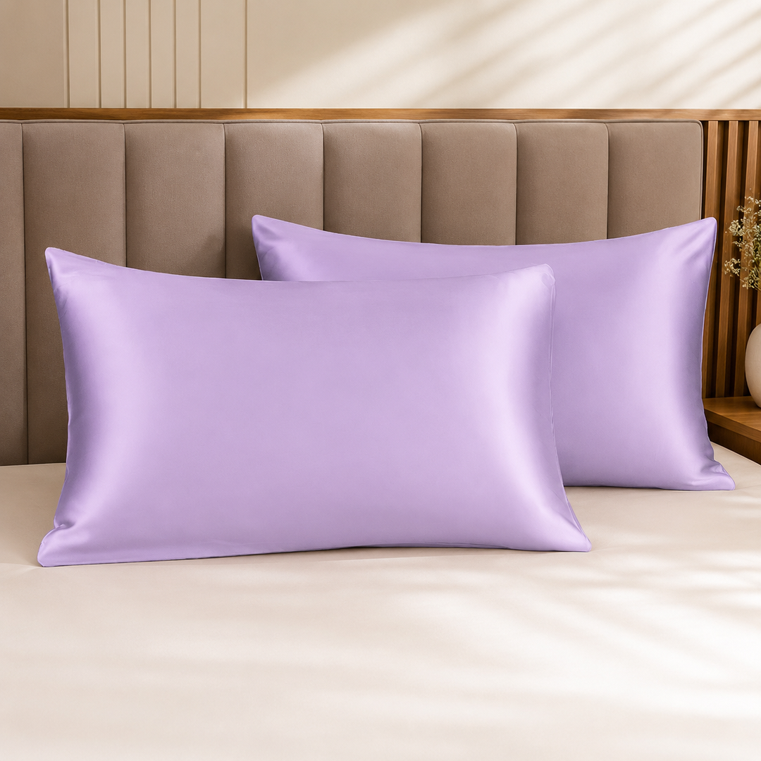 Mulberry Silk Pillowcase Set of 2 | 19 Momme, for Hair &amp; Skin
