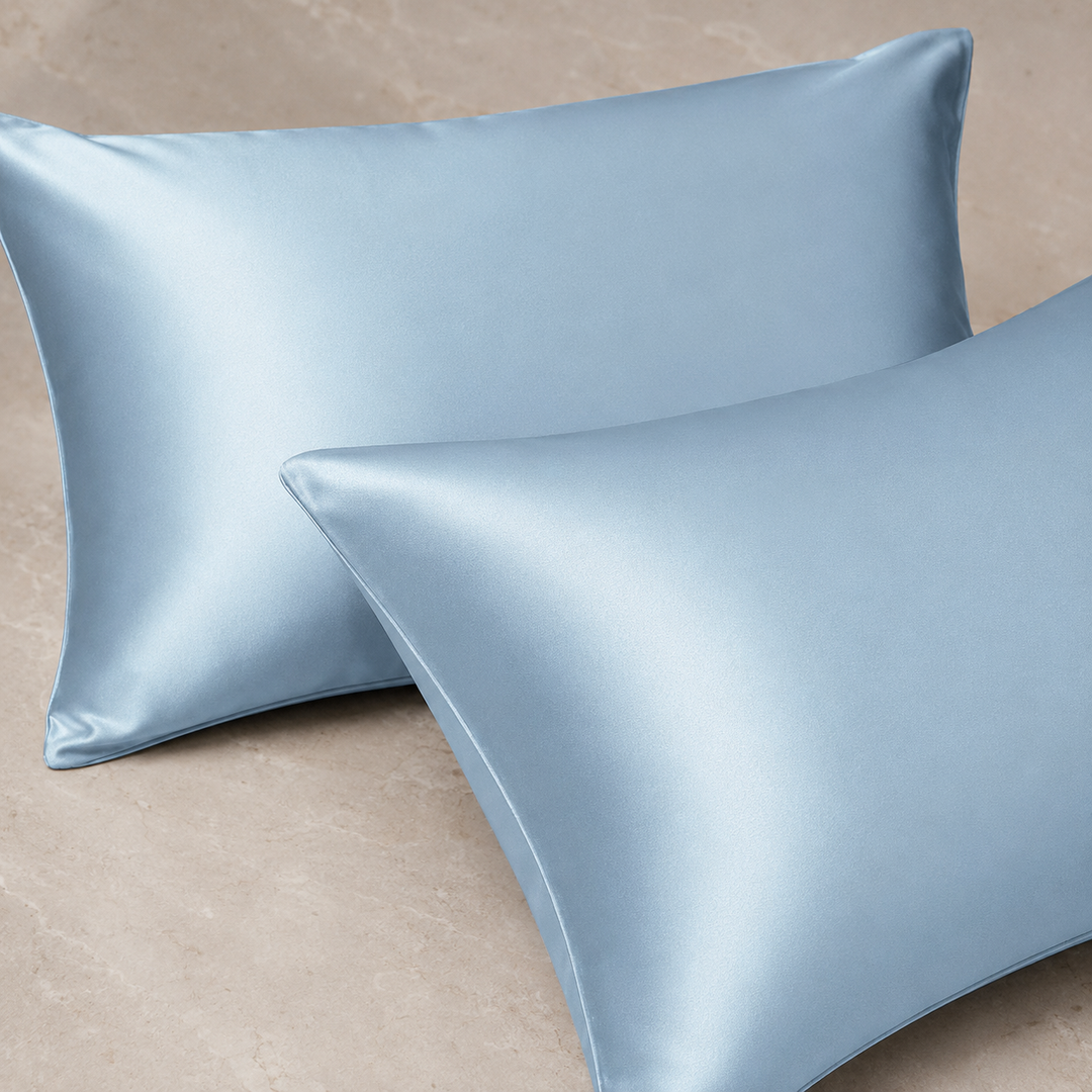 Mulberry Silk Pillowcase Set of 2 | 19 Momme, for Hair &amp; Skin