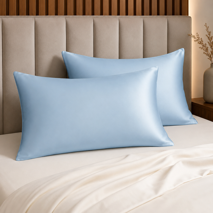 Mulberry Silk Pillowcase Set of 2 | 19 Momme, for Hair &amp; Skin