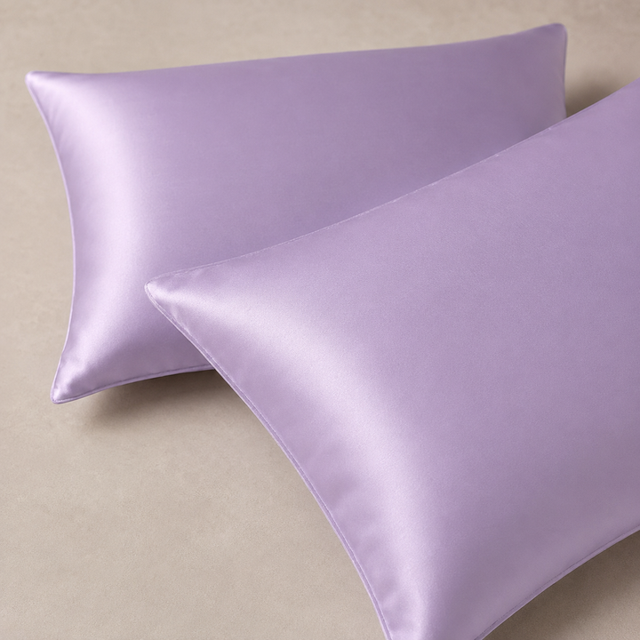 Mulberry Silk Pillowcase Set of 2 | 19 Momme, for Hair &amp; Skin