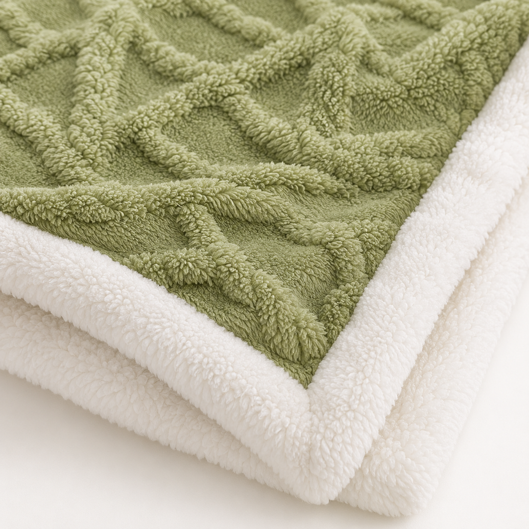 Fleece Throw Blanket for Sofa or Bed | Soft &amp; Warm, 6 Sizes