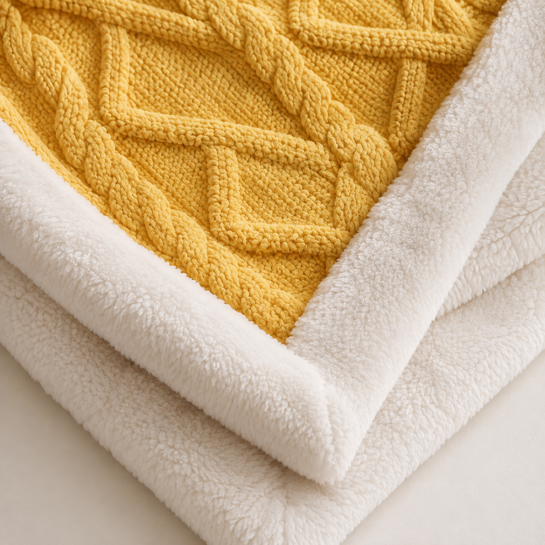 Fleece Throw Blanket for Sofa or Bed | Soft &amp; Warm, 6 Sizes