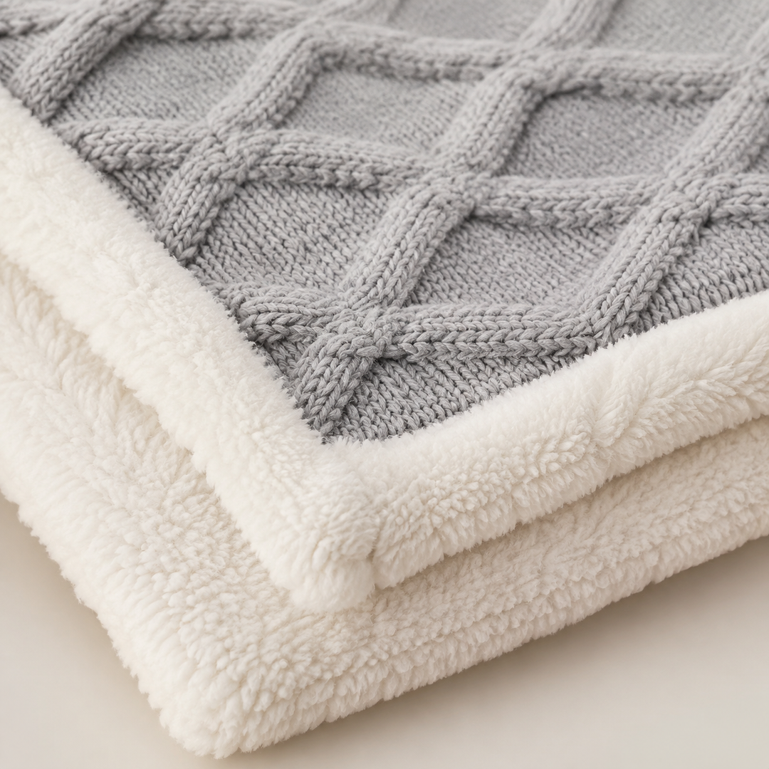 Fleece Throw Blanket for Sofa or Bed | Soft &amp; Warm, 6 Sizes