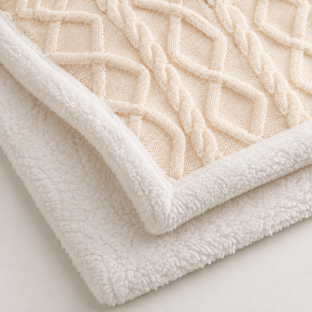 Fleece Throw Blanket for Sofa or Bed | Soft &amp; Warm, 6 Sizes