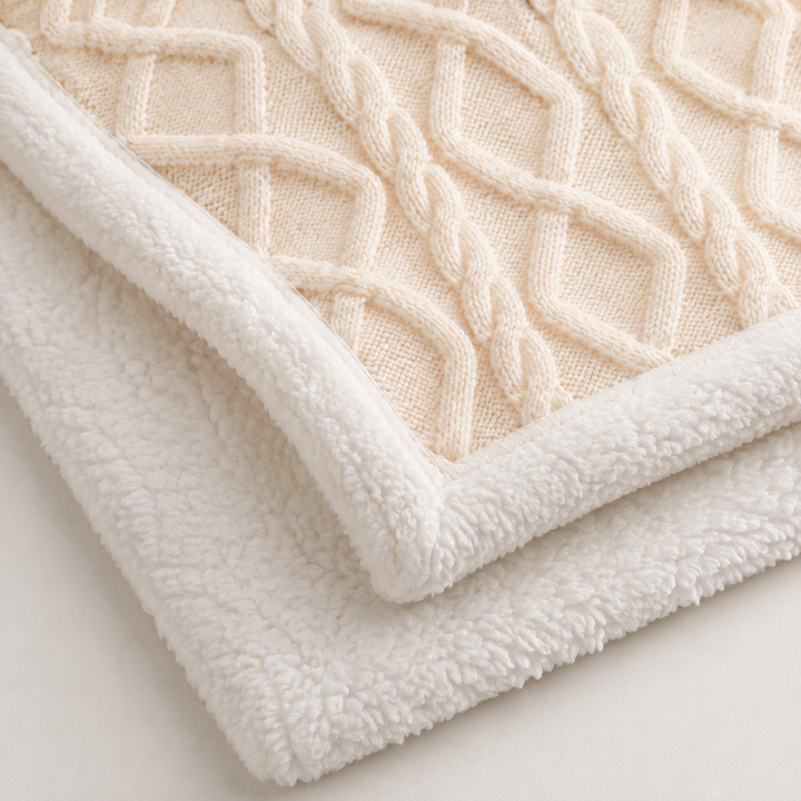 Fleece Throw Blanket for Sofa or Bed | Soft &amp; Warm, 6 Sizes