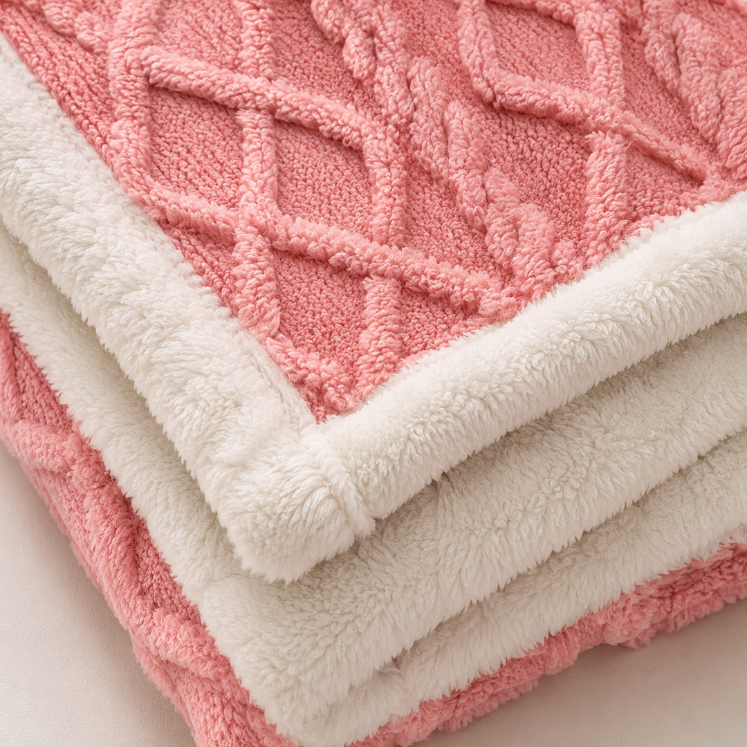 Fleece Throw Blanket for Sofa or Bed | Soft &amp; Warm, 6 Sizes
