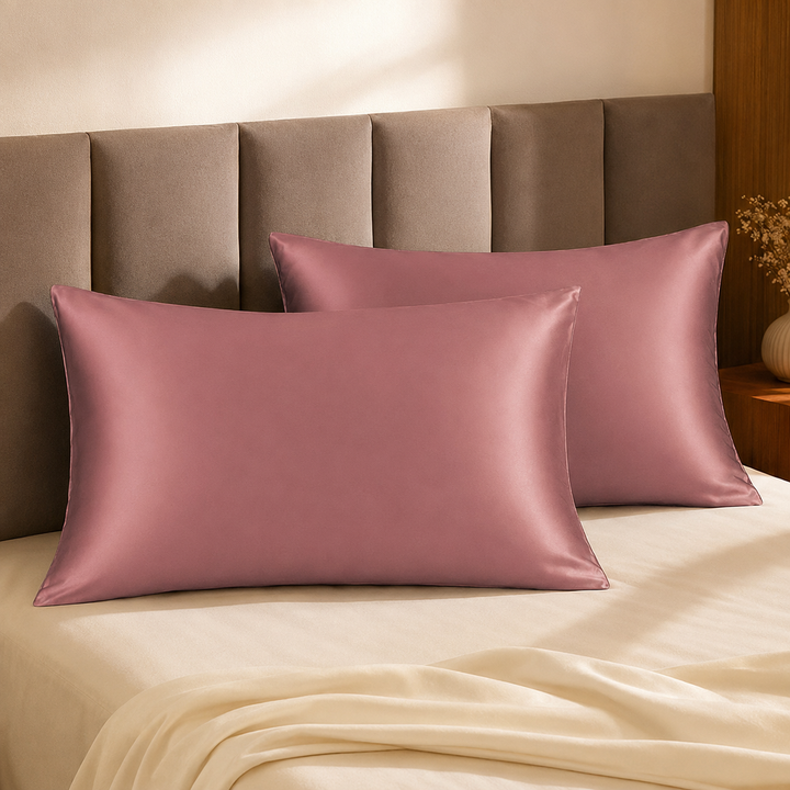 Mulberry Silk Pillowcase Set of 2 | 19 Momme, for Hair &amp; Skin