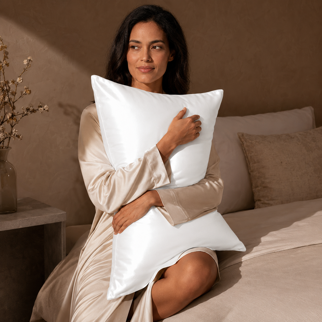 Mulberry Silk Pillowcase | 22 Momme, for Hair &amp; Skin