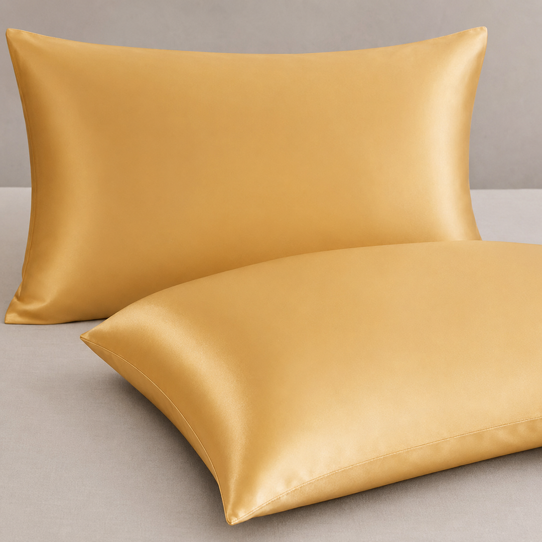 Mulberry Silk Pillowcase Set of 2 | 19 Momme, for Hair &amp; Skin