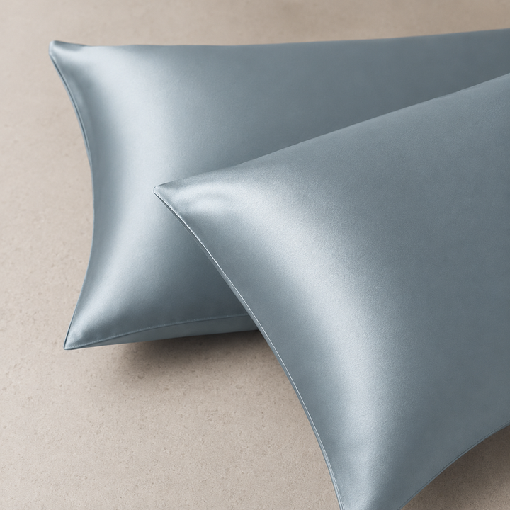 Mulberry Silk Pillowcase Set of 2 | 19 Momme, for Hair &amp; Skin