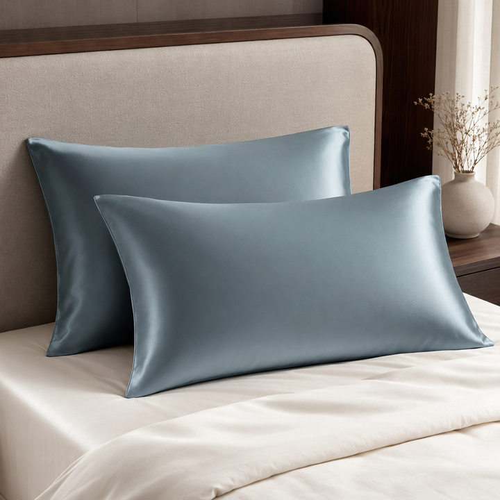 Mulberry Silk Pillowcase Set of 2 | 19 Momme, for Hair &amp; Skin
