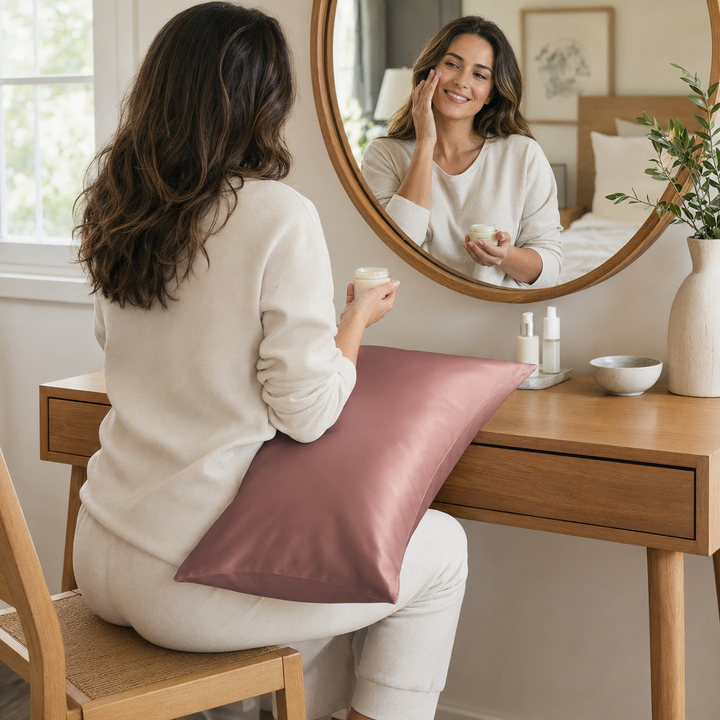 Mulberry Silk Pillowcase | 22 Momme, for Hair &amp; Skin