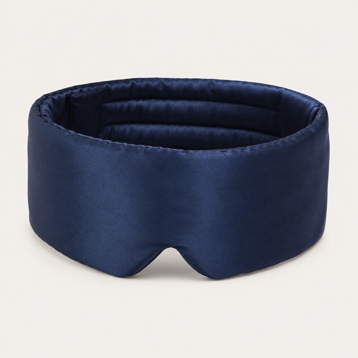 Mulberry Silk Sleep Mask | Contoured, Adjustable Strap